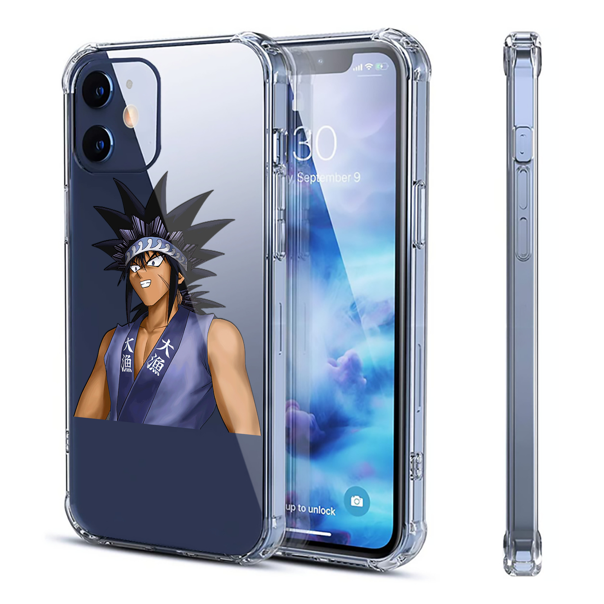 （画像用） 遊☆戯☆王 Yu-Gi-Oh! 【iPhone 12シリーズ対応】透明スマホケース（クリアソフトケース）